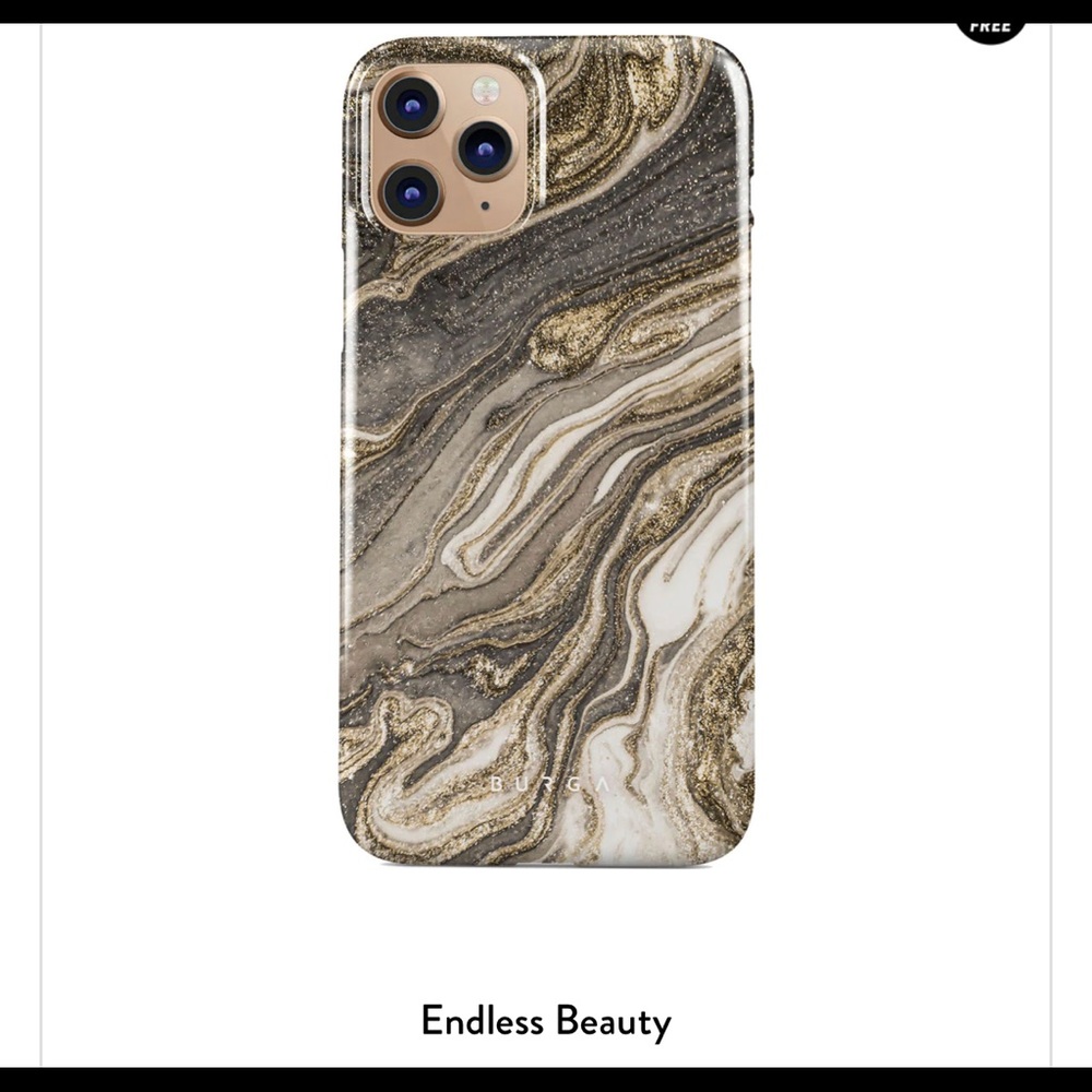 EUC Burga iPhone 11 Pro Max Phone Case